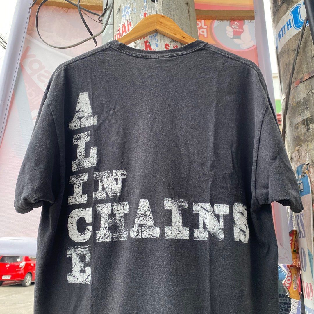 Alice In Chains “Tripod” Album 2 sided basic black Unisex T shirt Reprint NH7544