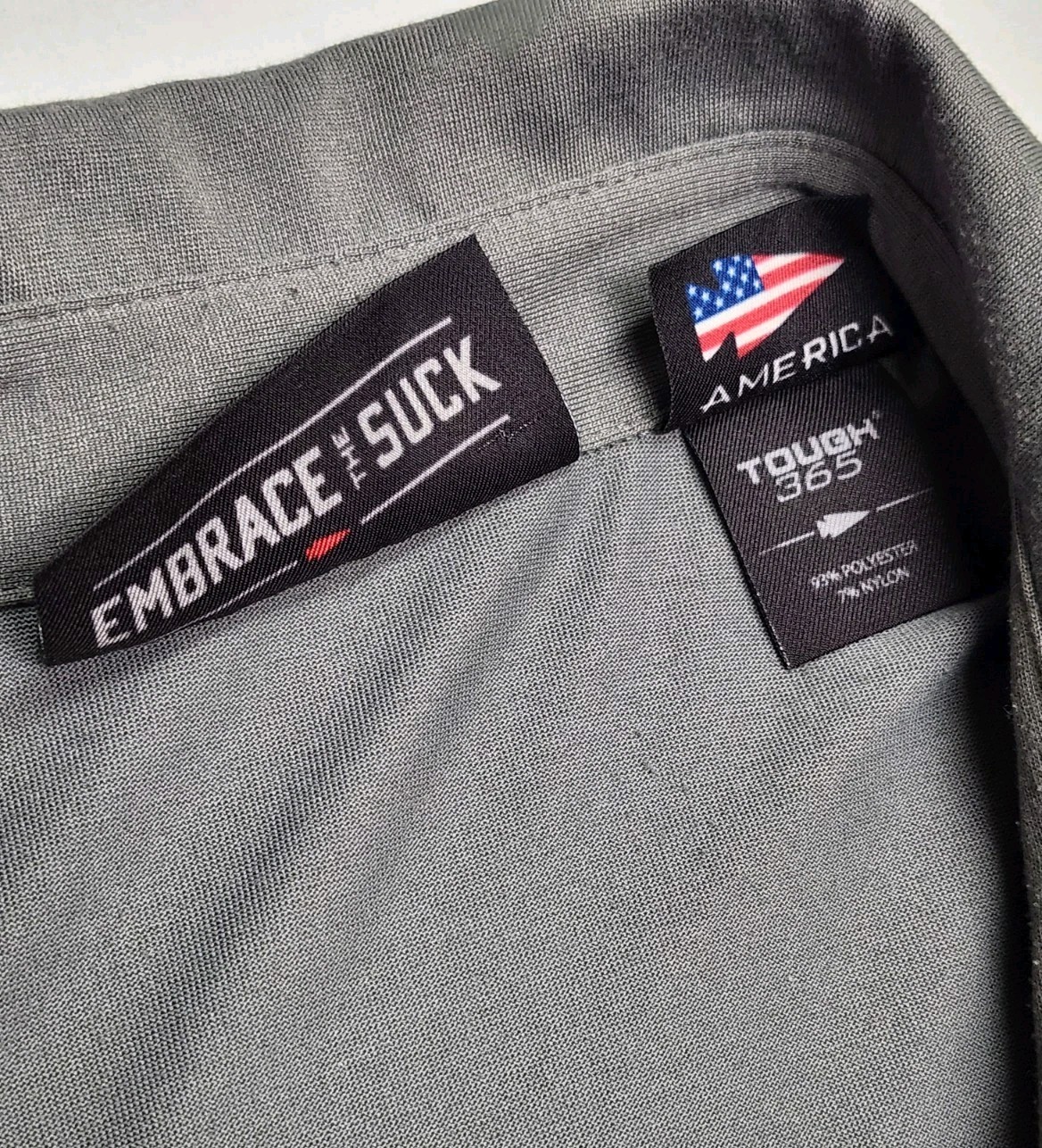 GORUCK American Rucking Polo Shirt Men’s XL Charcoal Gray Performance Tough 365