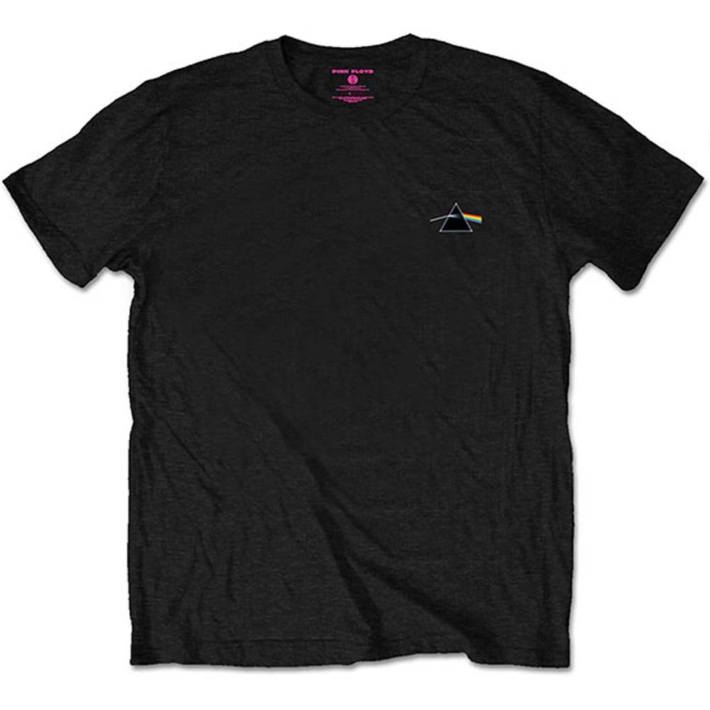 Men’s Pink Floyd DSOTM Prism (Back Print/Retail Pack) Slim Fit T-shirt Small