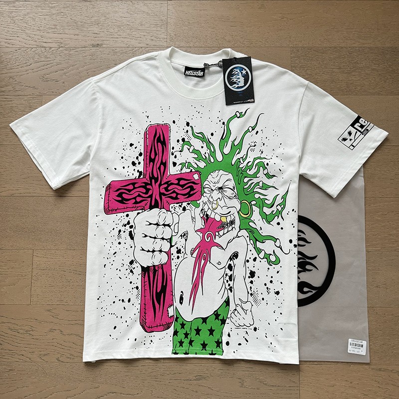 Hell Studios star Anime parody characters print Men’s Short Sleeve T-shirt