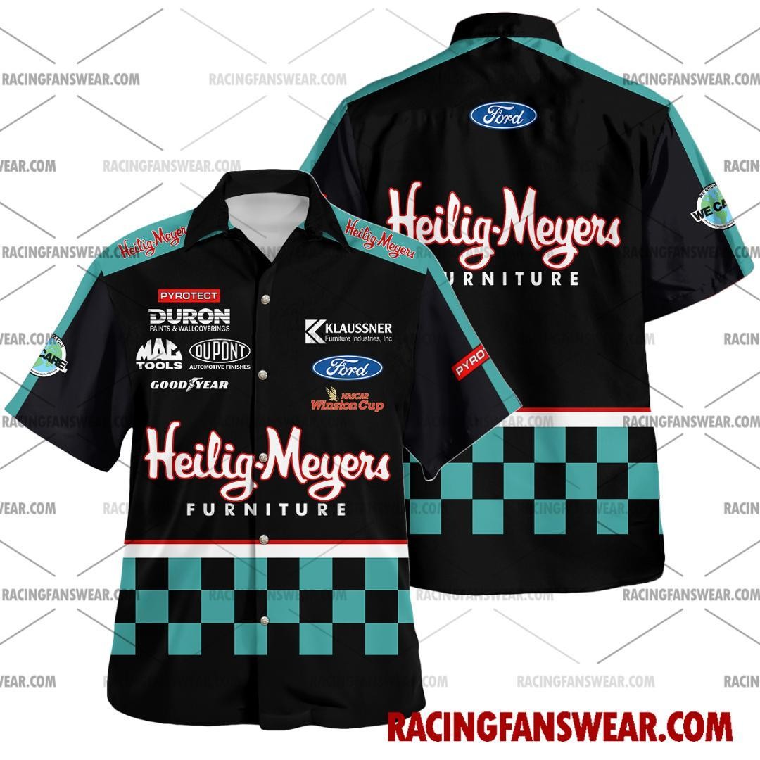 Dick Trickle Nascar Racing 1990s Hawaiian Shirts