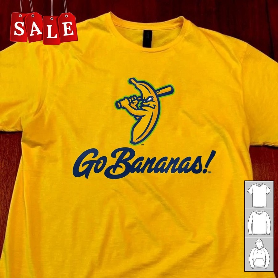 New Savannah Bananas baseball go Bananas Gift For Fans Unisex S-5XL Shirt CA834
