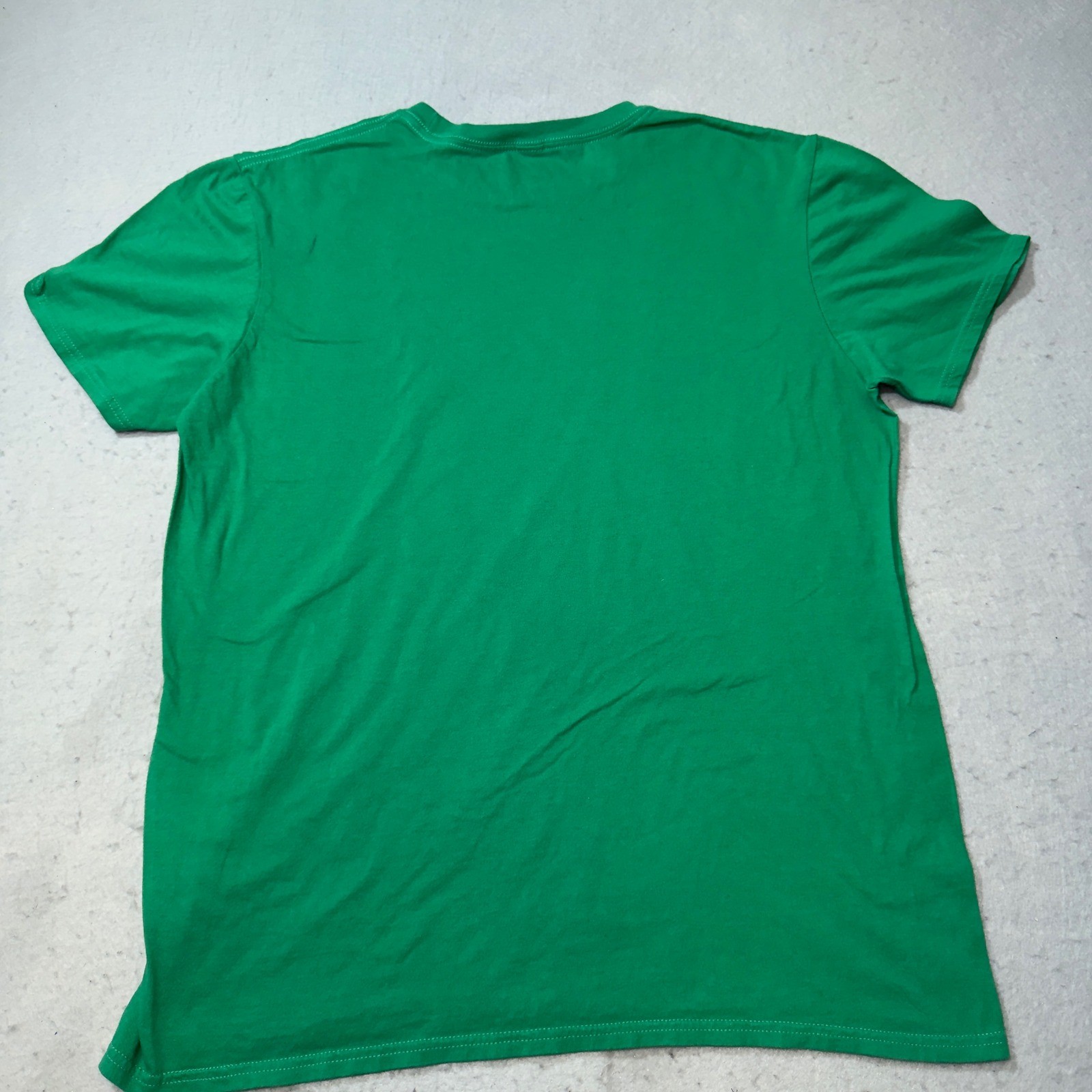 Ann Arbor T-Shirt Co Mens Large Green St Patricks Day Leprechaun Vomit Tee