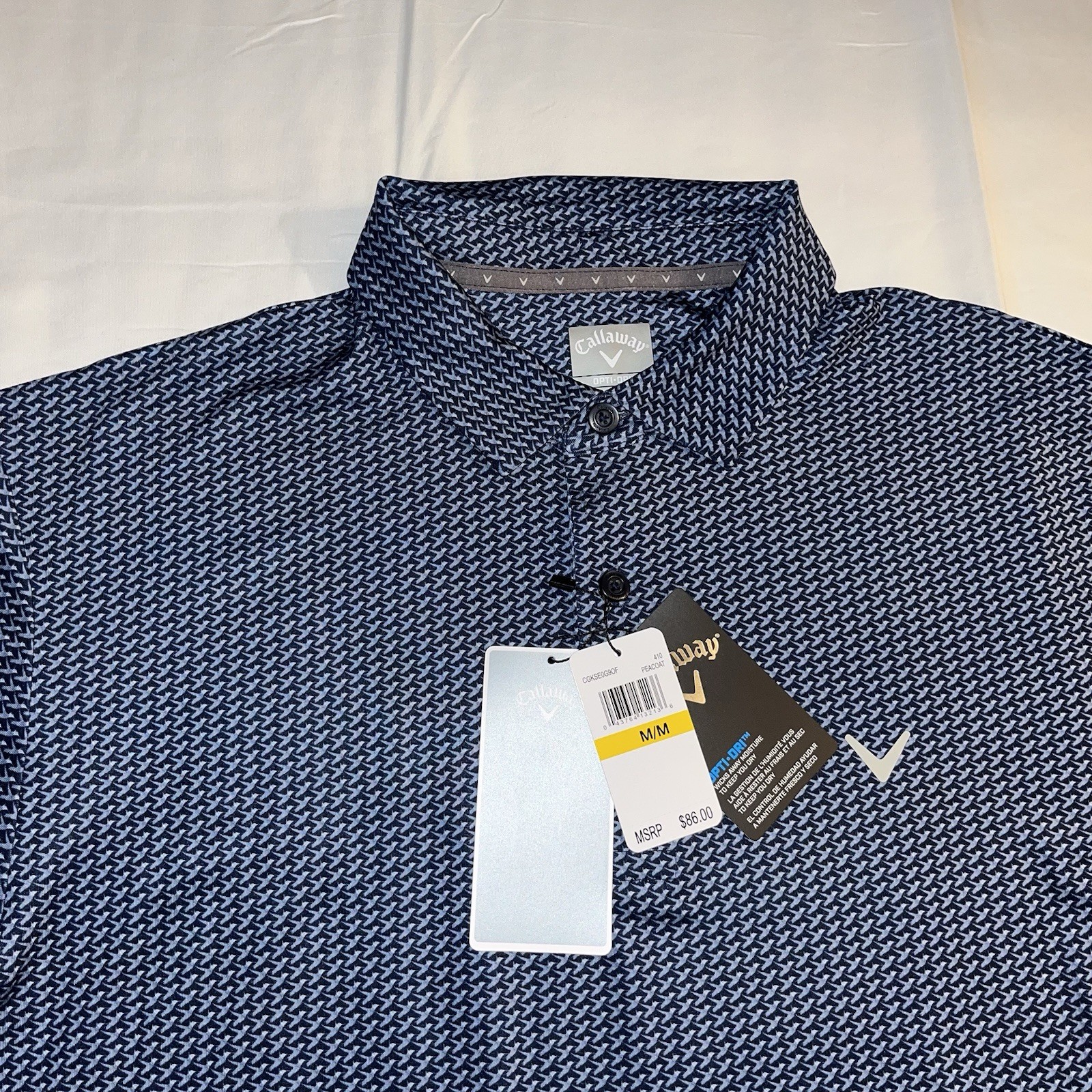 Callaway Men’s Golf Polo Size Medium