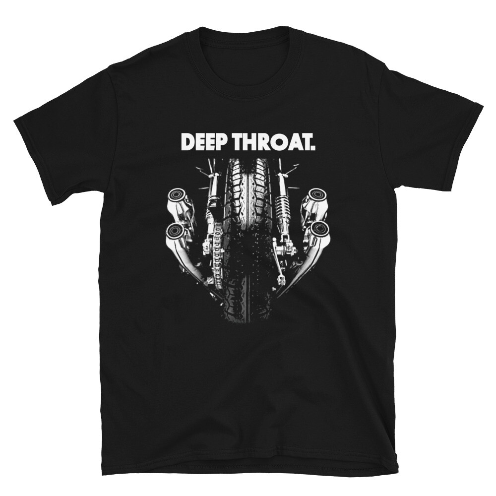 CB750 CB550 CB500 CB400 CB350 “Deep Throat” ad Short-Sleeve Unisex T-Shirt