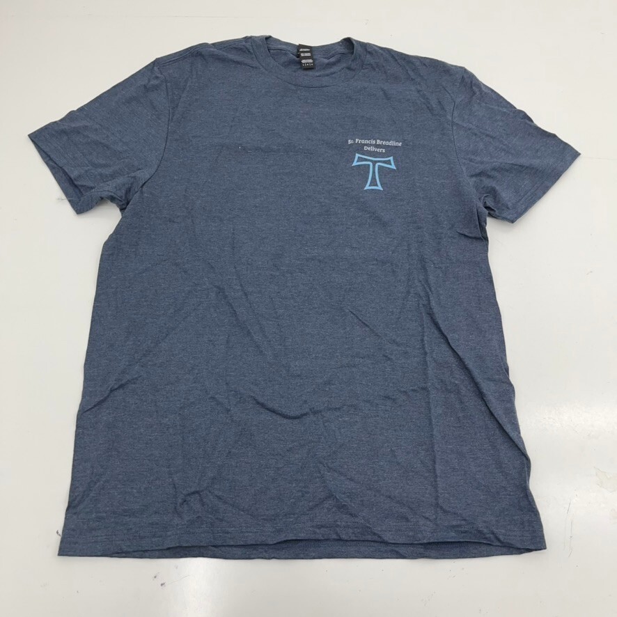 District Blue Graphic Print Short Sleeve T-Shirt Men’s Size Large NEW