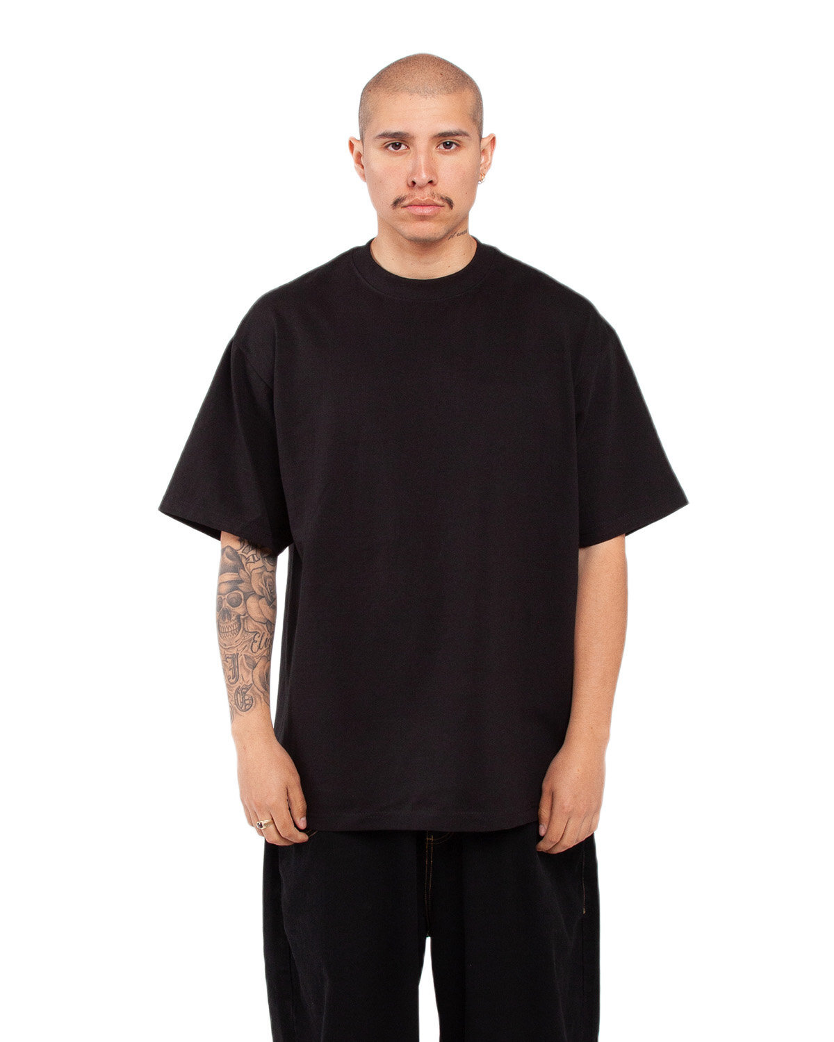 Pack Of 20 Shaka Wear SHMHSS Adult Max Heavyweight Stylish Plain T-Shirt