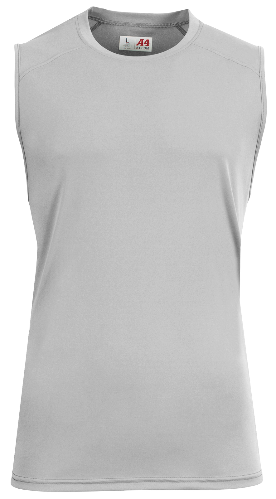 A4 N2500 Men’s Polyester Ultra Performance Sleeveless AirFlex Muscle Tee T-Shirt