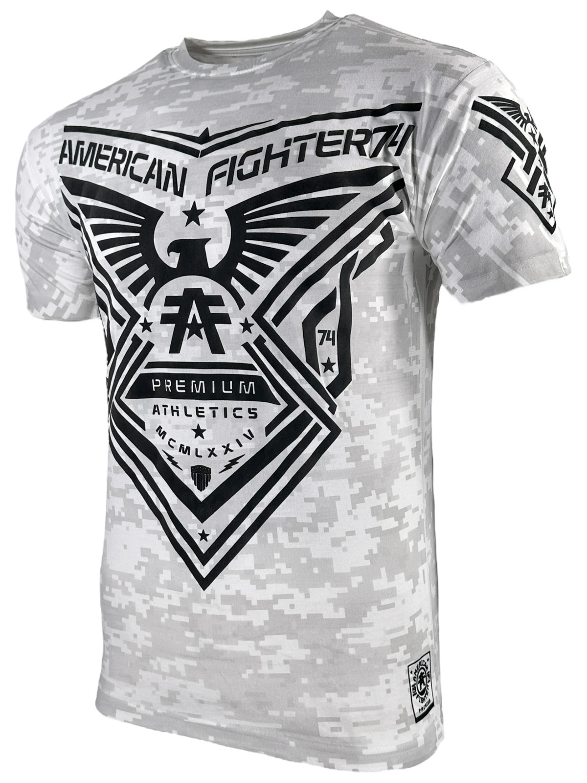 American Fighter Men’s T-Shirt Yardley Premium Athletic White XS-4XL