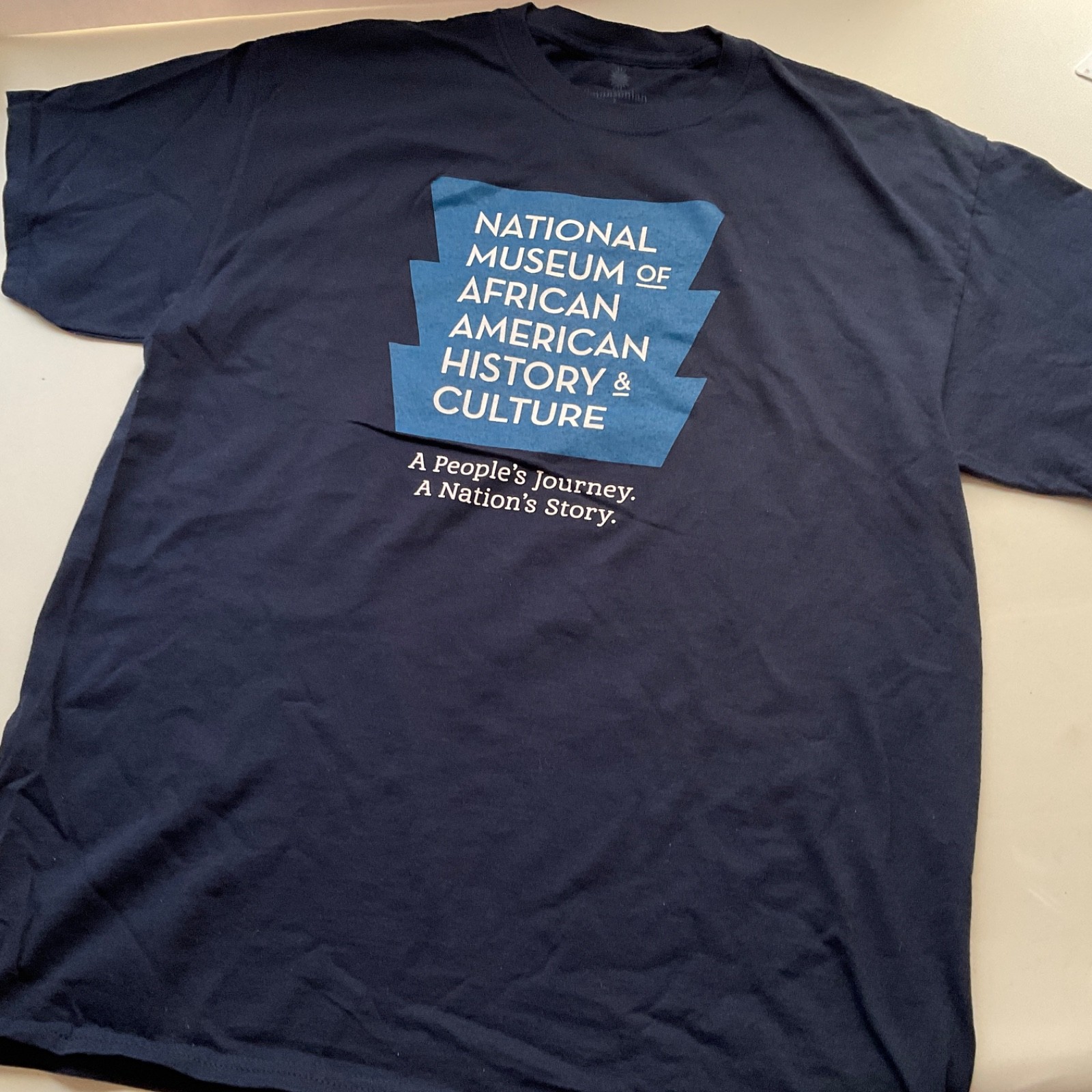 Smithsonian National Museum of African American History & Culture T Shirt Navy L