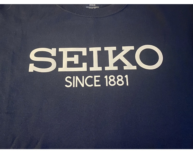 SEIKO SINCE 1881 S/S CREWNECK T-SHIRT SIZE S-2XL