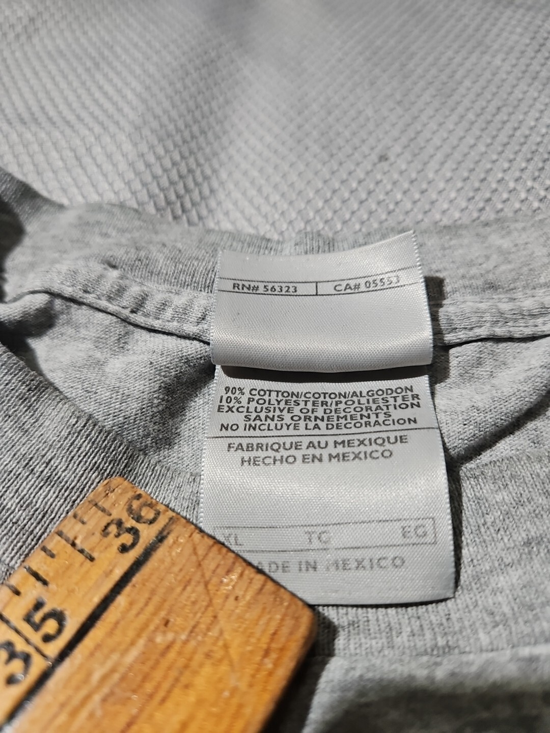 Vintage Nike Shirt Men XL Gray Solid Graphic Print Spellout Casual Y2k Tee