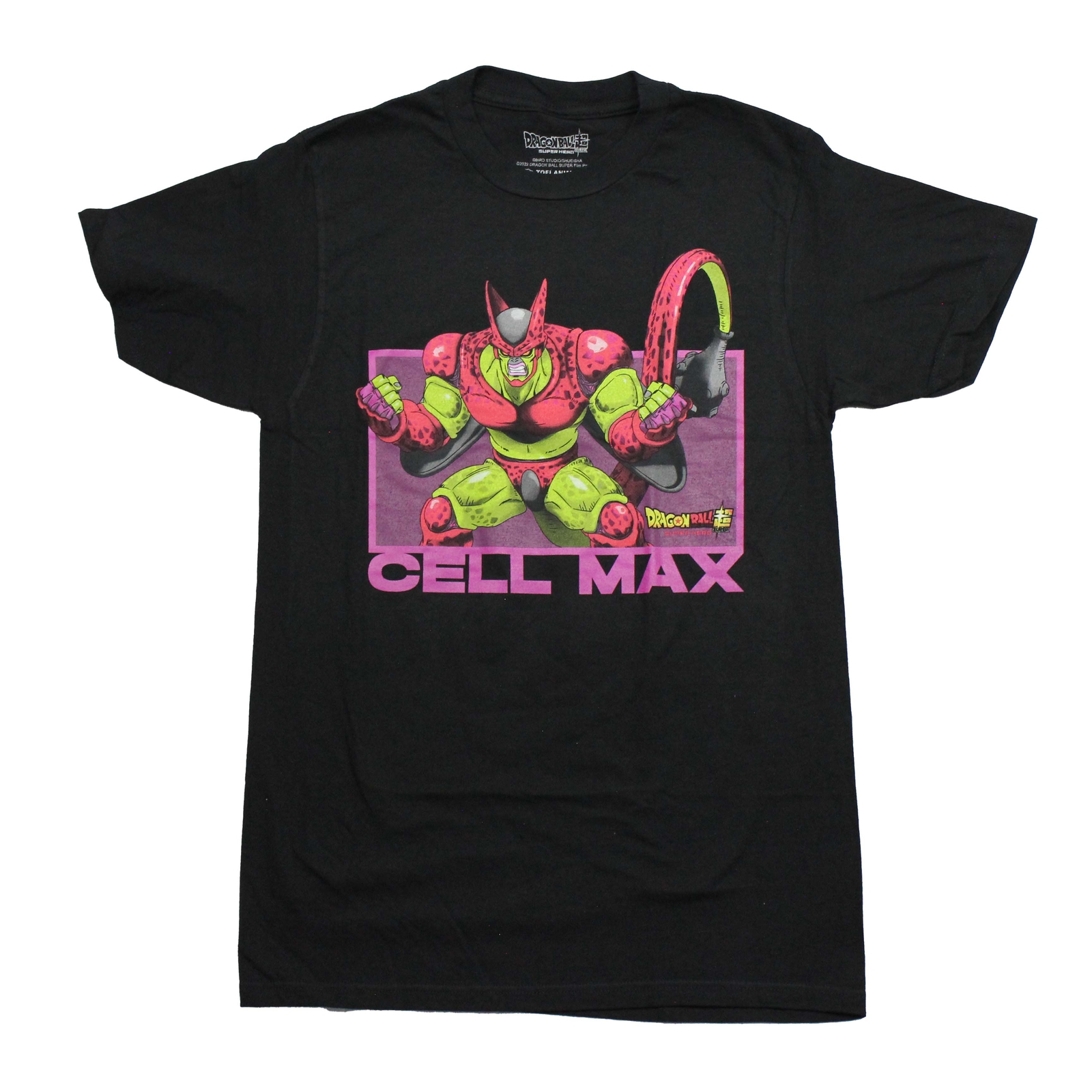 Dragon Ball Z New Adult T-Shirt – Cell Max Fists Clinched Pose