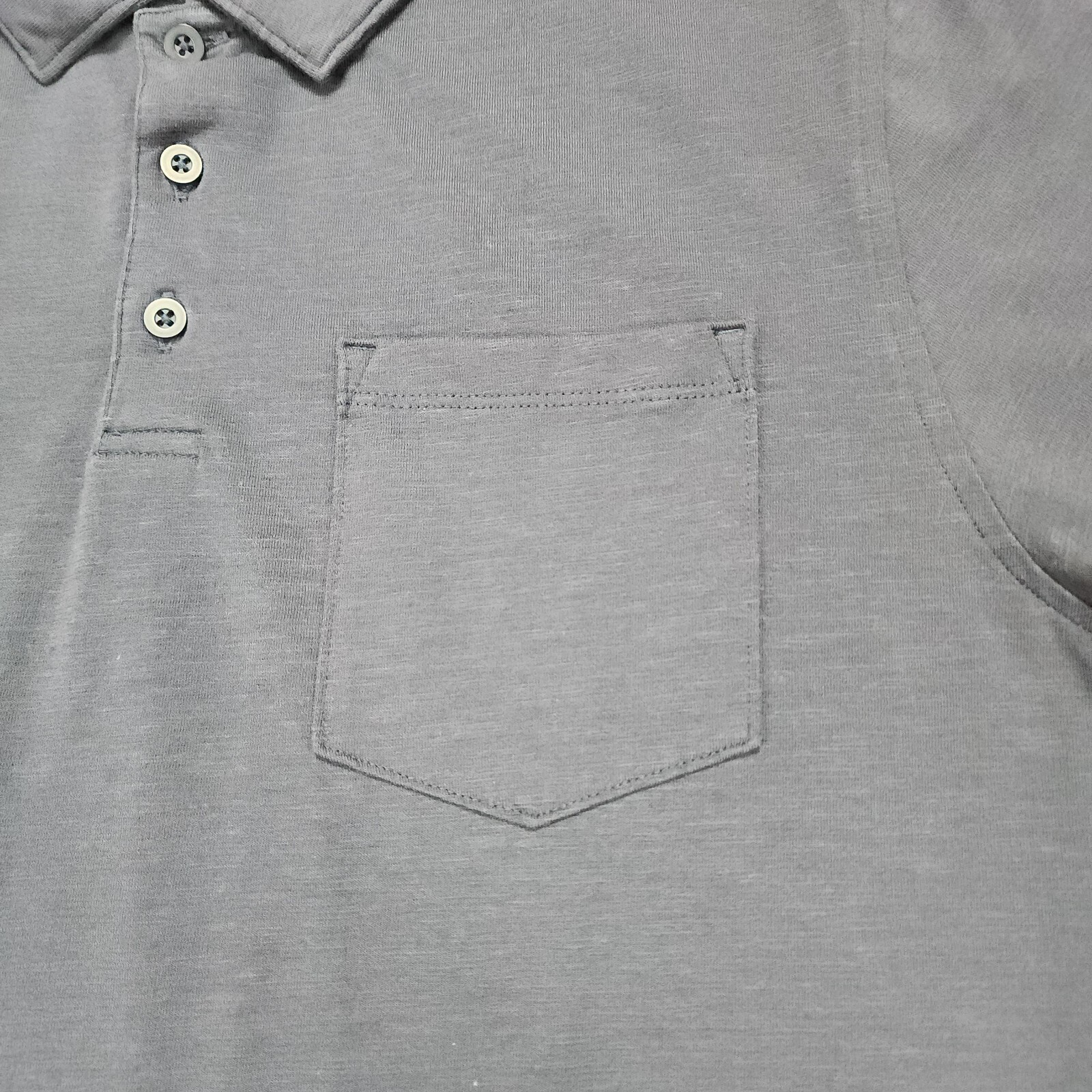 Rhone Shirt Mens Extra Large Blue Solid Cloud 9 Polo Golf Anti Odor Classic Fit