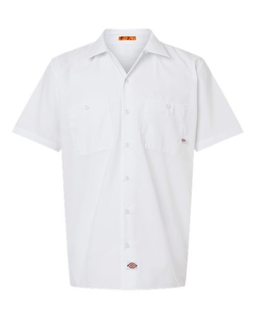 Dickies Men’s Industrial Short Sleeve Work Shirt sizes small-5xl