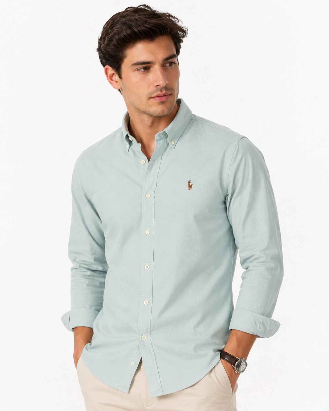 Polo Ralph Lauren Mens Shirt New LT XLT 2XLT 3XLT Green Button Down Pony Logo