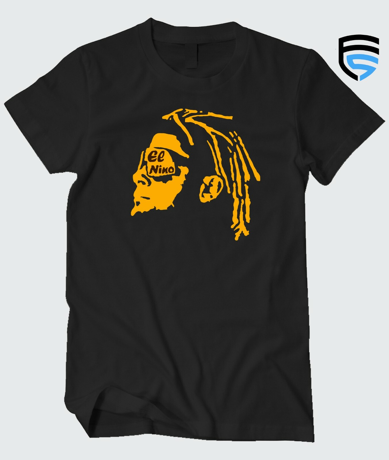 EL NINO | San Diego Baseball themed Pre-Shrunk Ring Spun Cotton T-Shirt