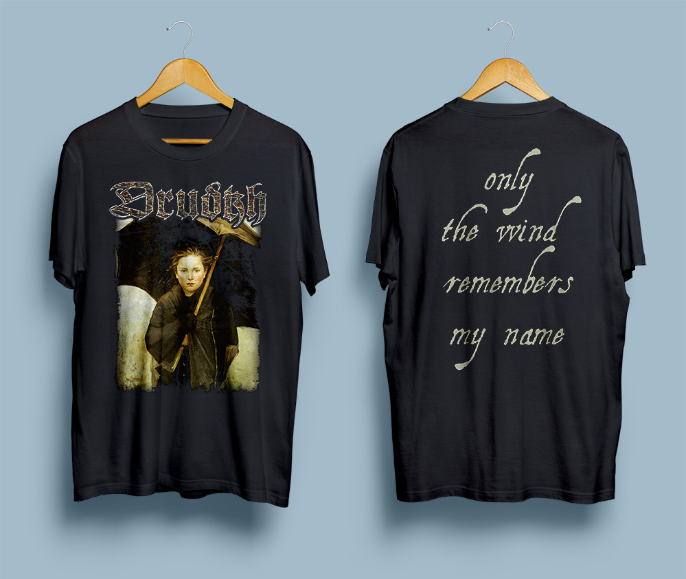 Drudkh Only The Wind Remembers My Name T-Shirt S M L XL 2XL 3XL 4XL 5XL