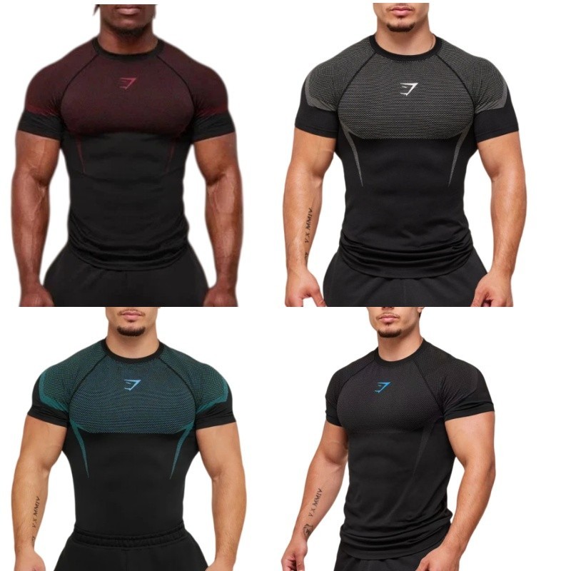 US New Gymshark Onyx V5 5.0 Short Sleeve T-Shirt
