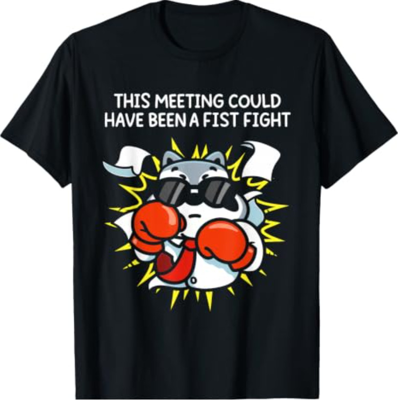 This Meeting Could Have Been A Fist Fight T-Shirt