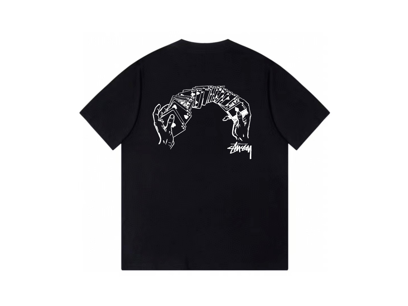 Stussy tee Magic Hand poker tshirt