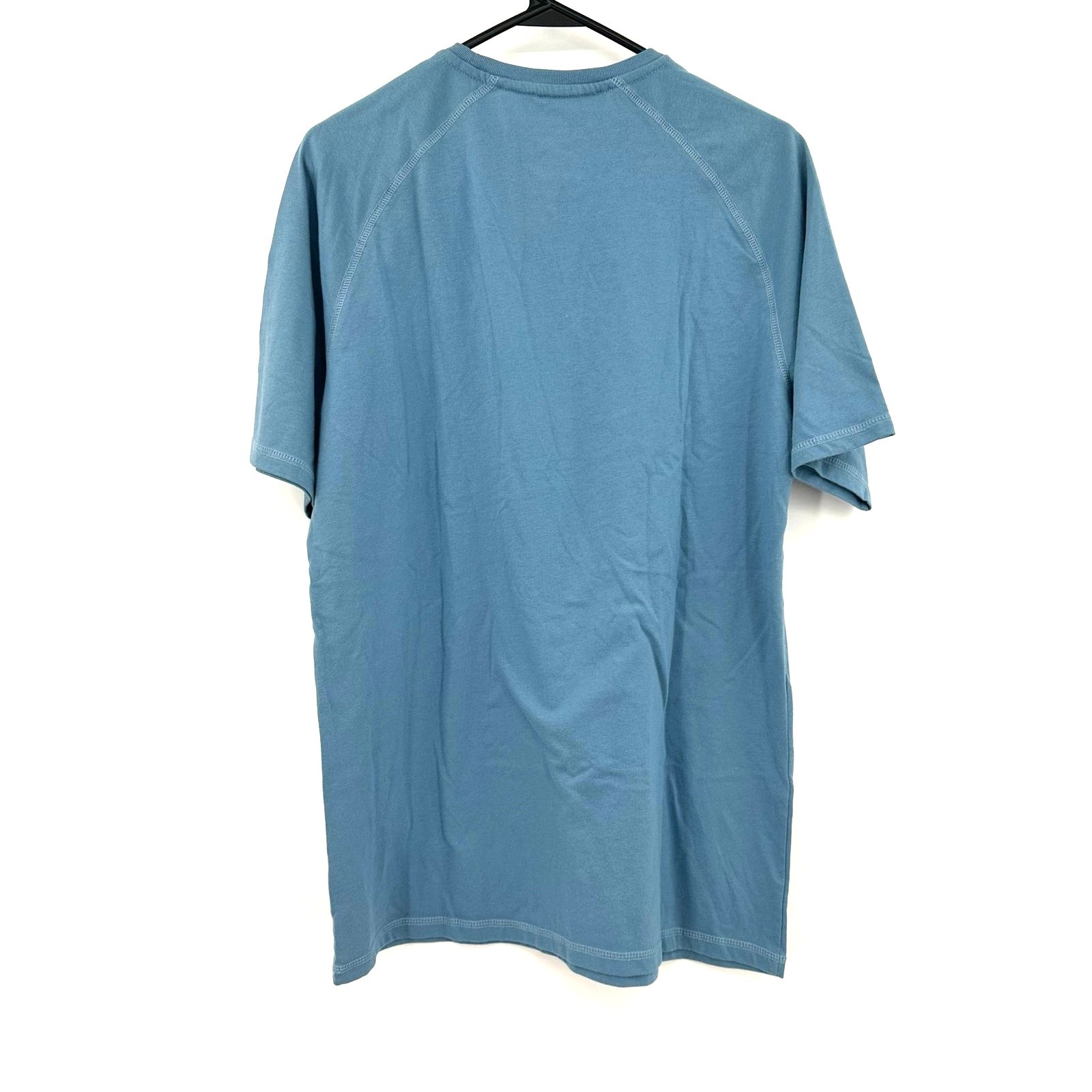 Dickies Size Medium Shirt Blue Temp IQ Performance Cooling Pocket Tee Uniform