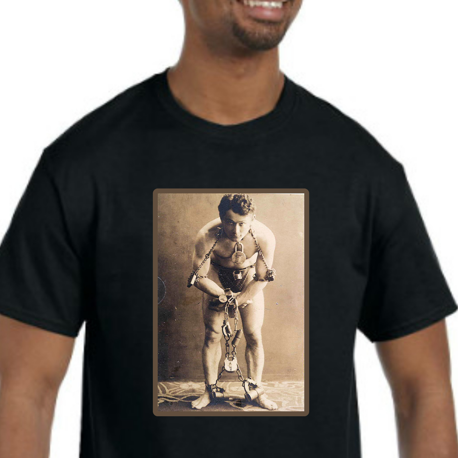 Harry Houdini T-Shirt NEW *Pick your color & size* magician escape artist