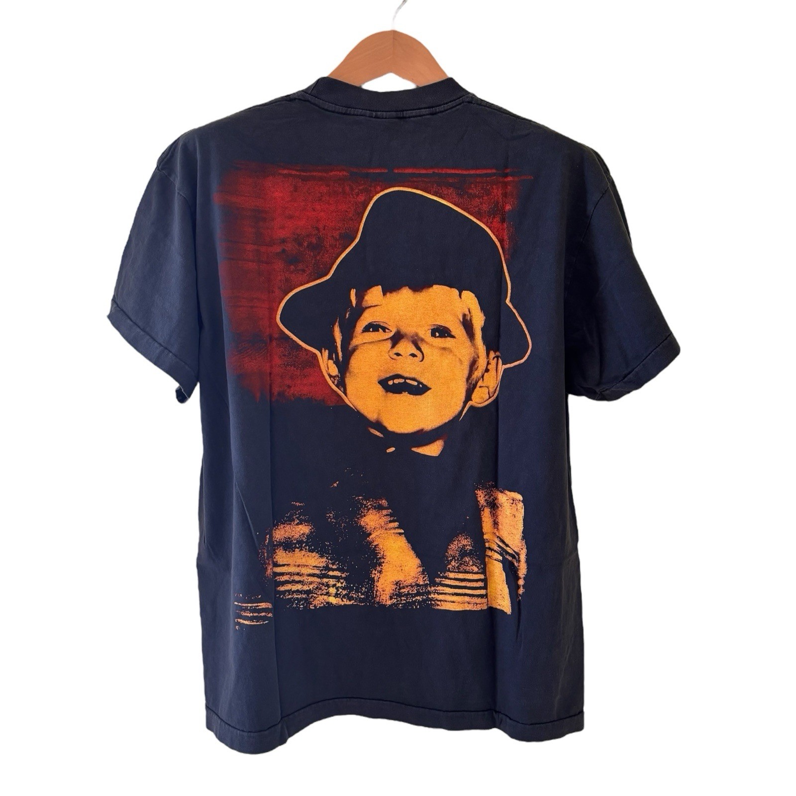 Kurt Cobain Marionette Painting Vintage Reprint Single Stitch All Sport Size XL