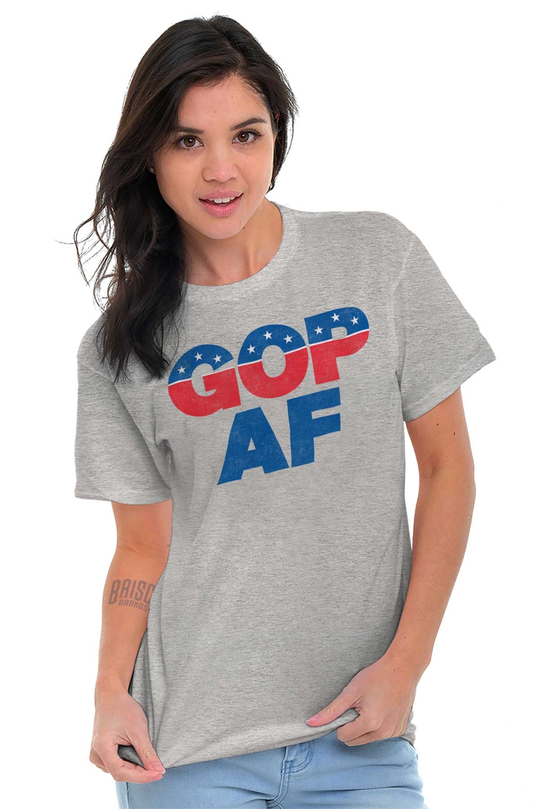 GOP AF Republican Conservative Right Wing Patriotic MAGA Classic T Shirt Tee