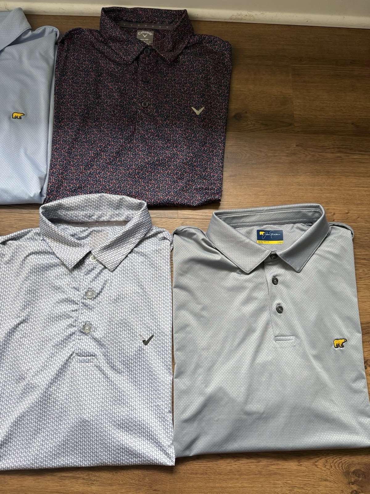 Men’s Large Golf Polo Bundle Size Large