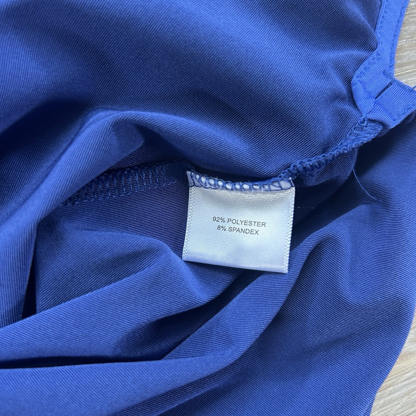 Peter Millar Summer Comfort Medium Blue Ombré Striped Golf Polo Canada Log