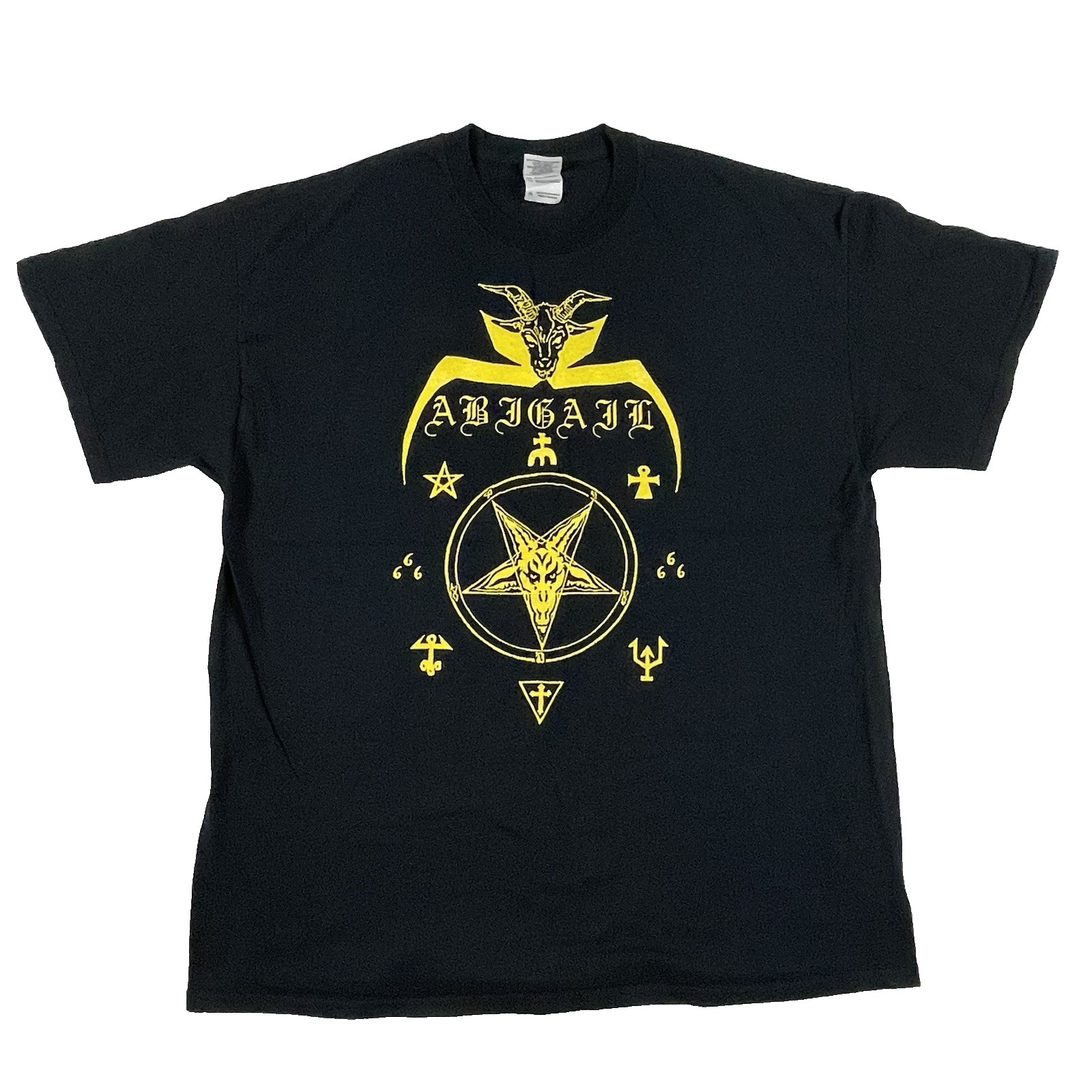 Abigail 2013 Tour T-Shirt XL Japanese Black Metal Band mayhem Celtic Frost Venom