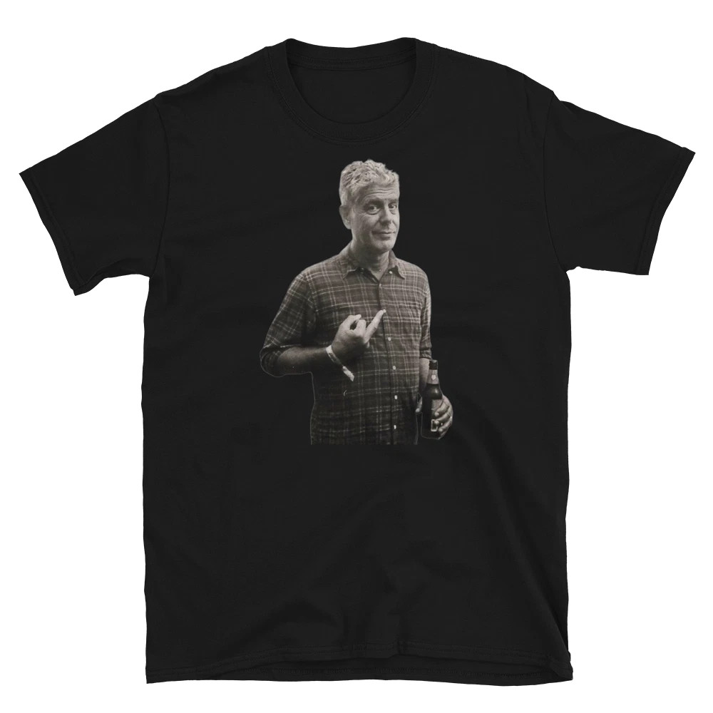 Anthony Bourdain Middle Finger Shirt – Parts Unknown
