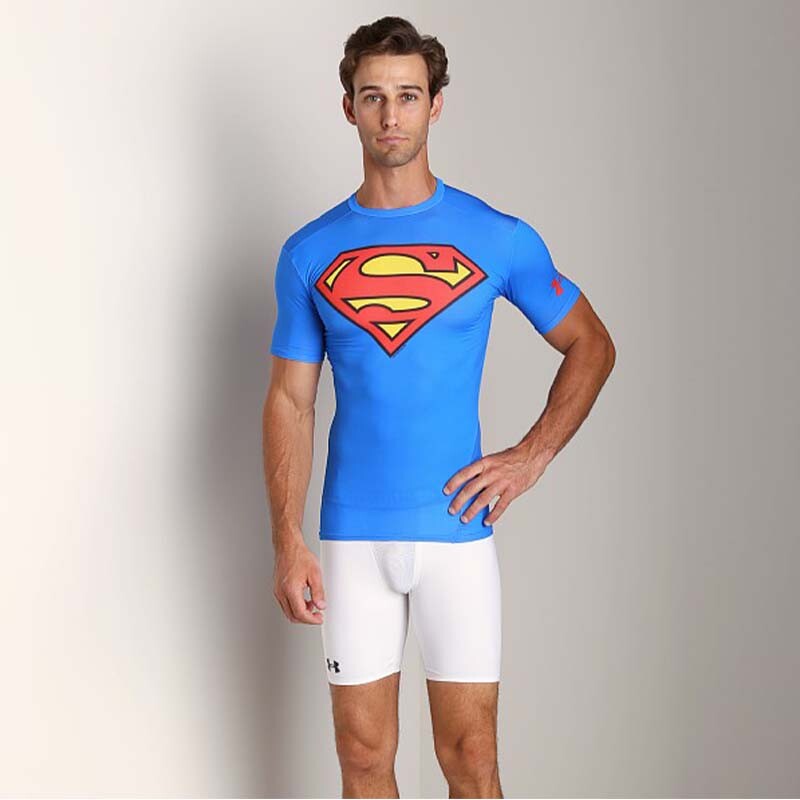 Under Armour x Superman Compression Shirt Blue (1244399-401) Men’s size S-M