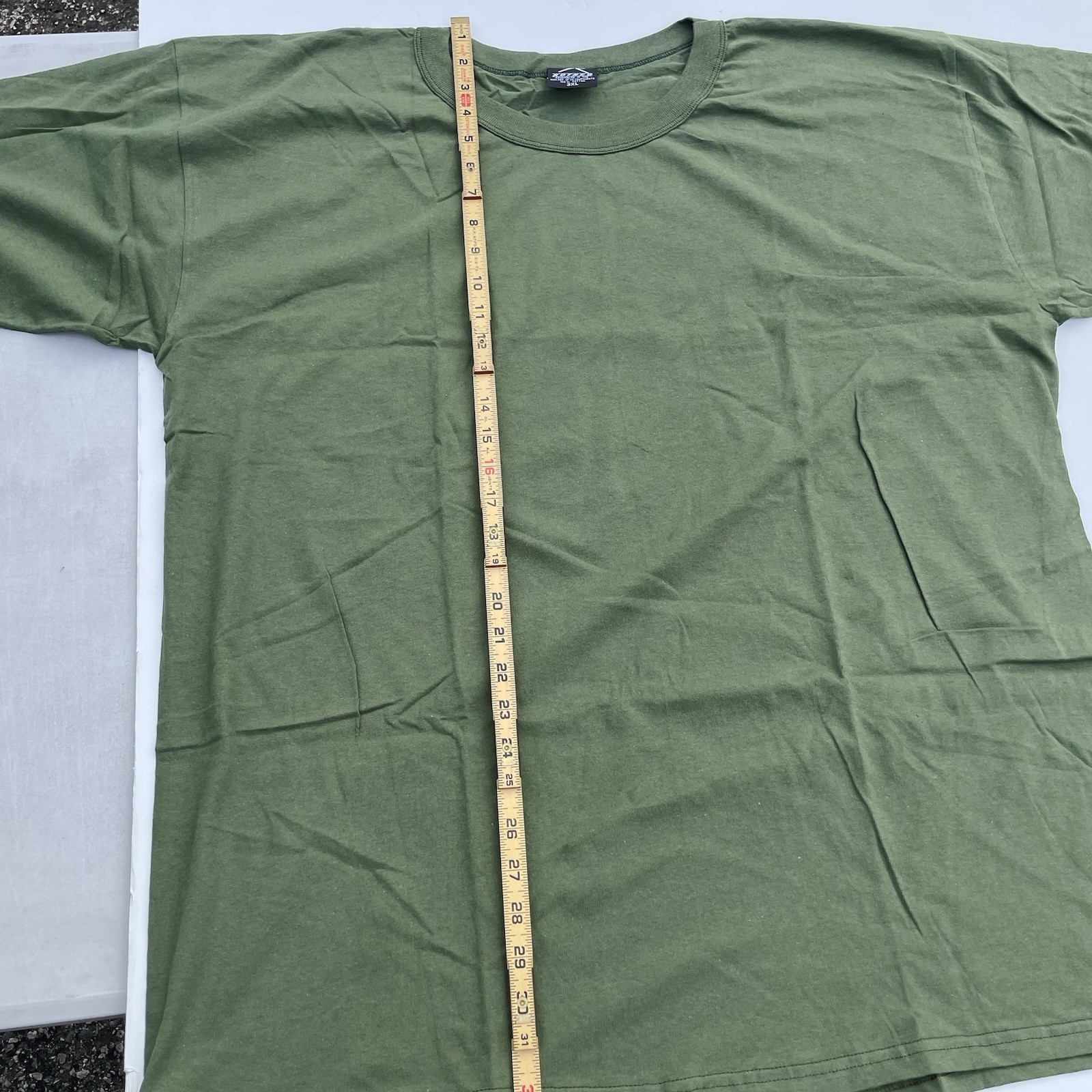 ARMY SOLID OD GREEN PLAIN MENS ROTHCO T-SHIRT 2XL – 3XL