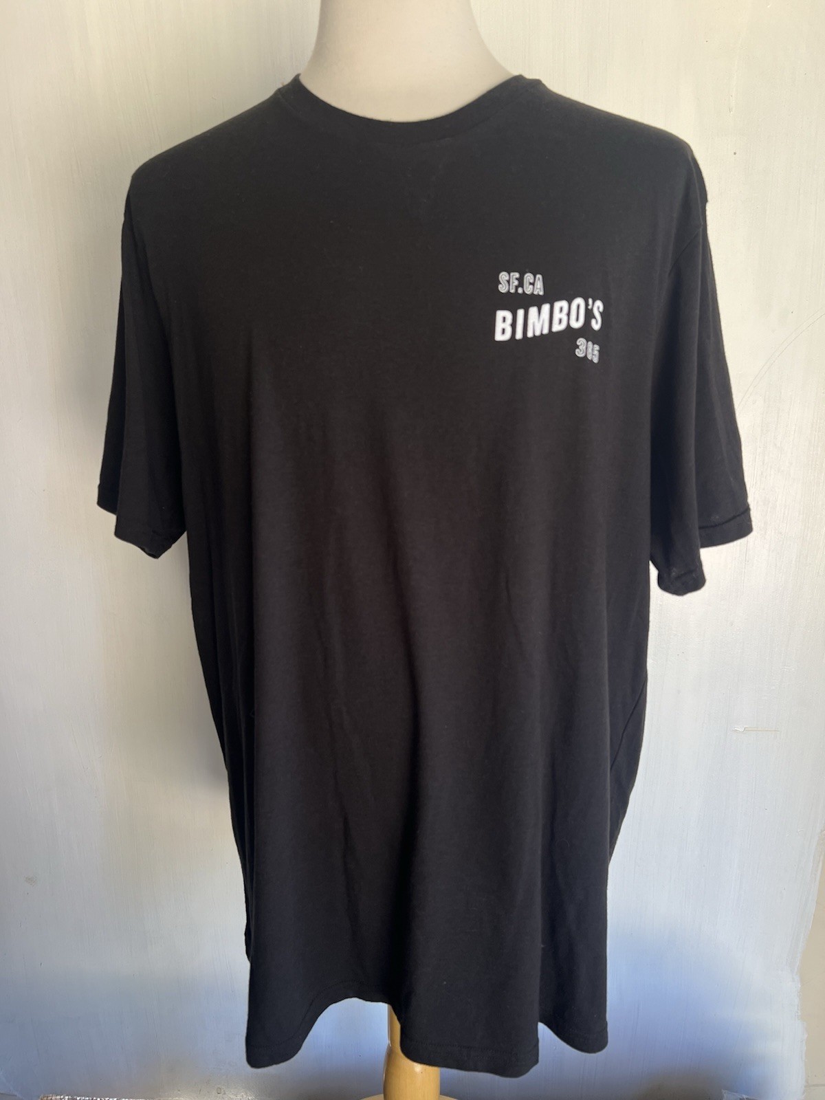 BIMBO’S 365 CLUB Official Men’s San Francisco California Music Venue T-Shirt 3XL