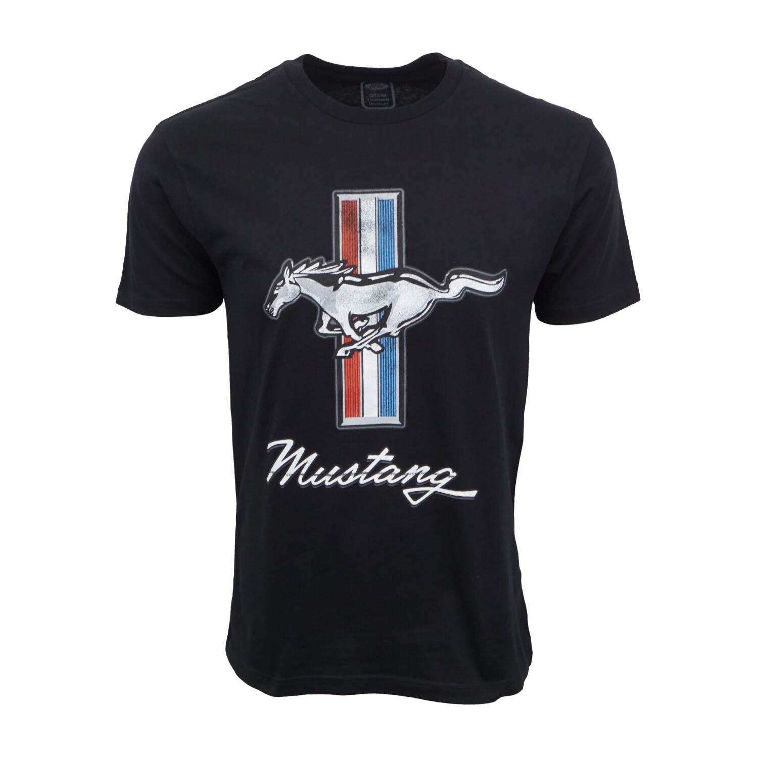 FORD MUSTANG T SHIRT OFFICIAL ITEM BLACK