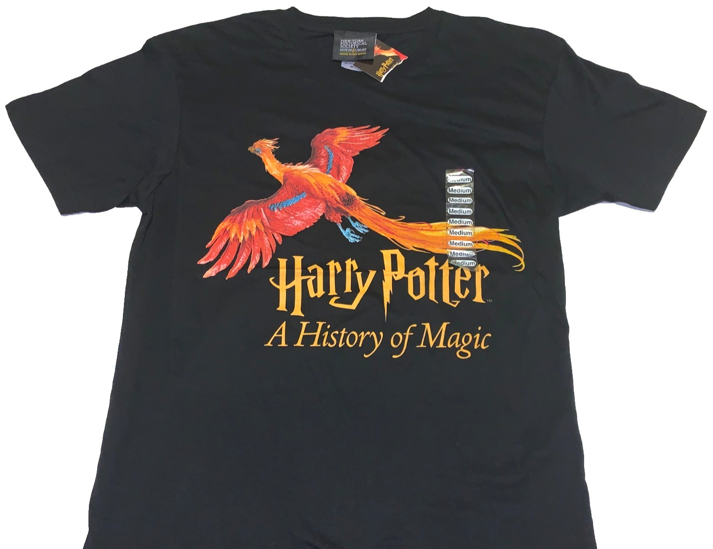 Harry Potter A History Of Magic New York Historical Society T-Shirt New! NWT MED