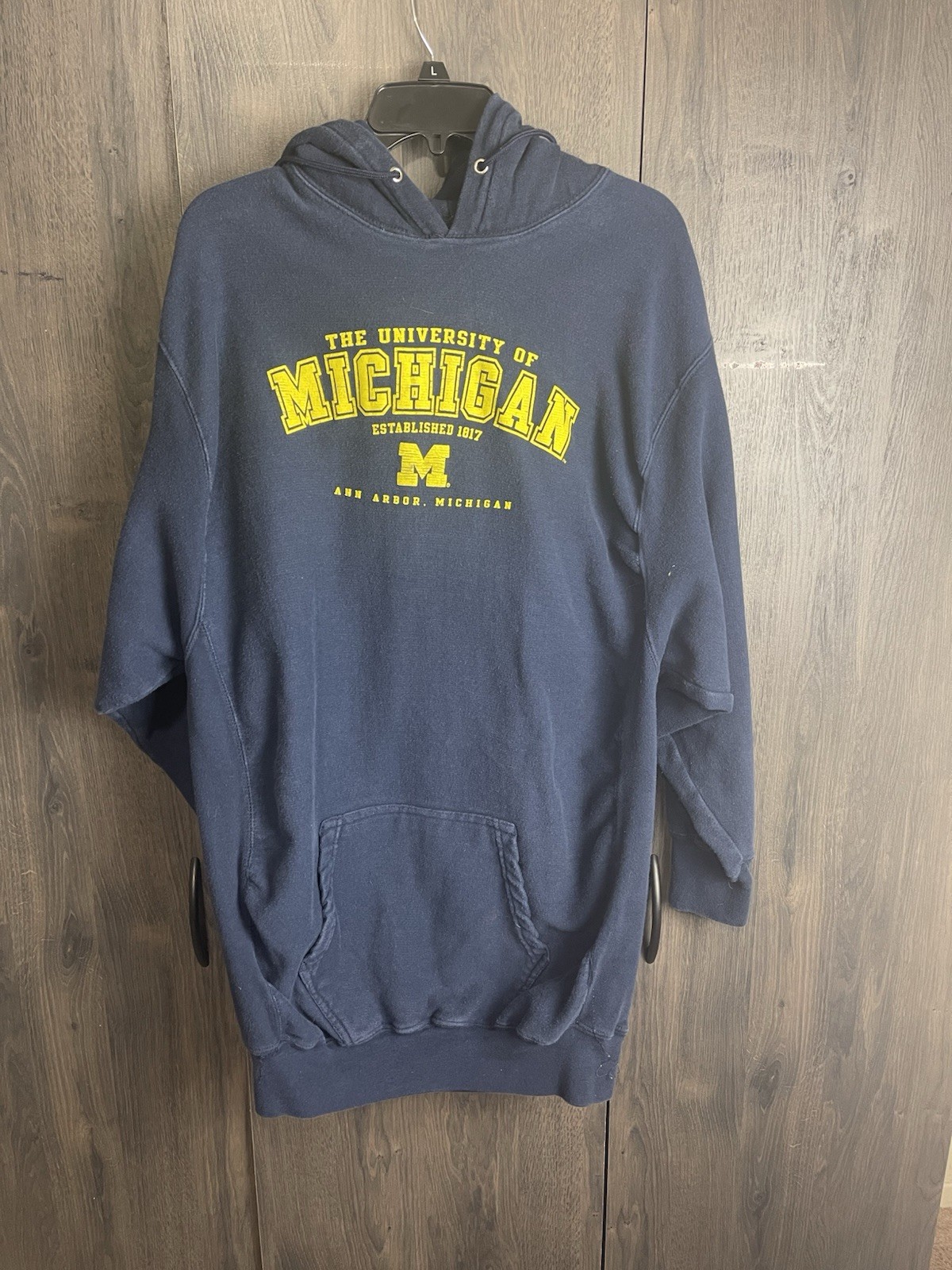 Vintage 90s University Of Michigan At Ann Arbor Crewneck Sweatshirt Adult 2XL