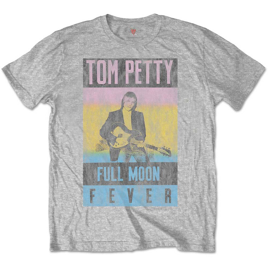 Tom Petty – Full Moon Fever – Grey T-shirt