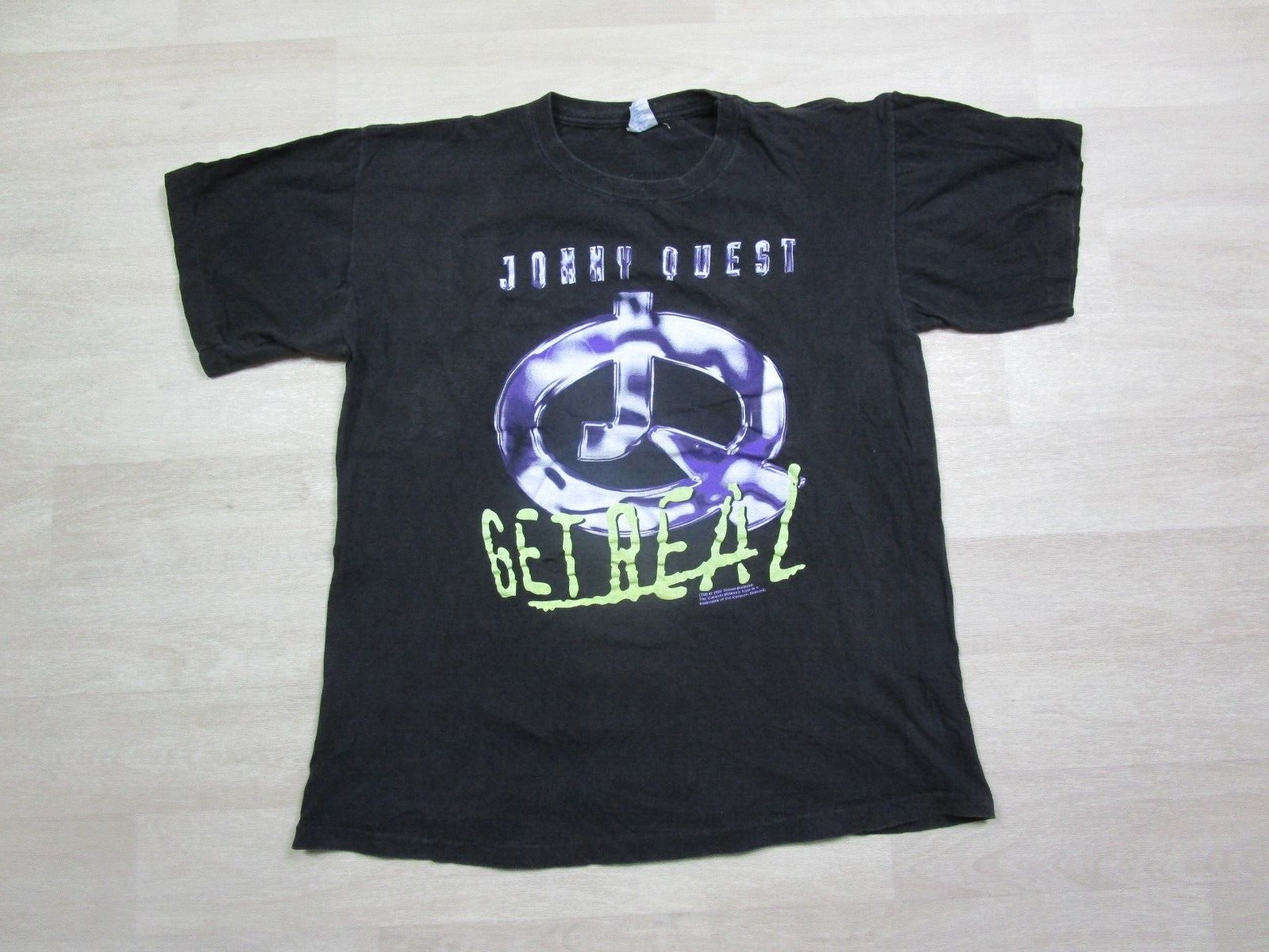 VINTAGE JONNY QUEST Cartoon Network T Shirt (XL) 1990’s Vintage Short Hills