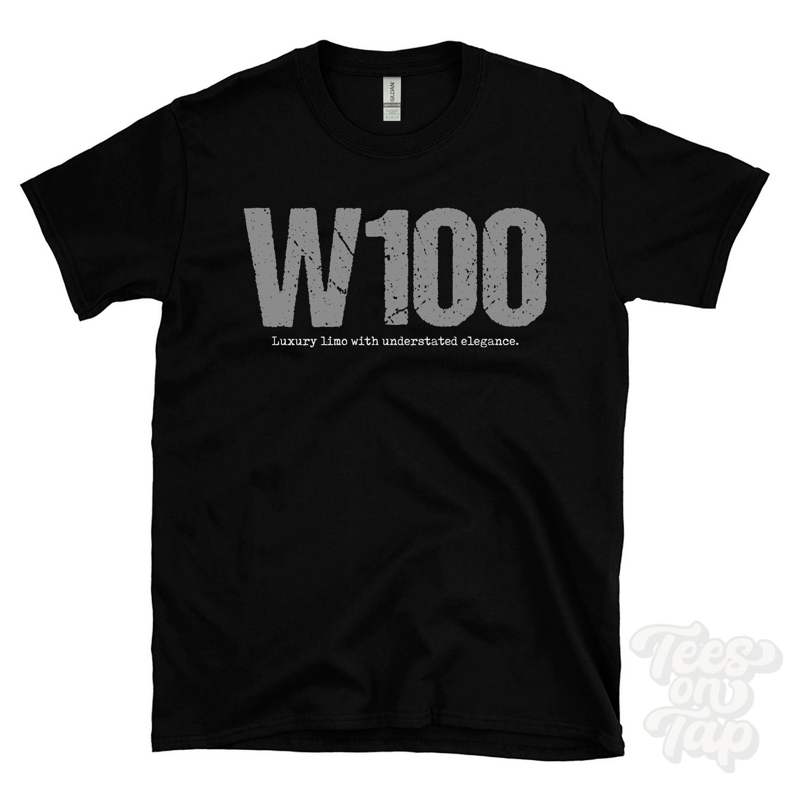 W100: Luxury limo with understated elegance T-Shirt car driver gift