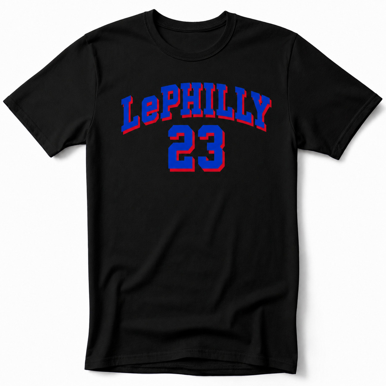 LePHILLY 23 | Philadelphia Basketball themed Ring Spun Cotton T-Shirt