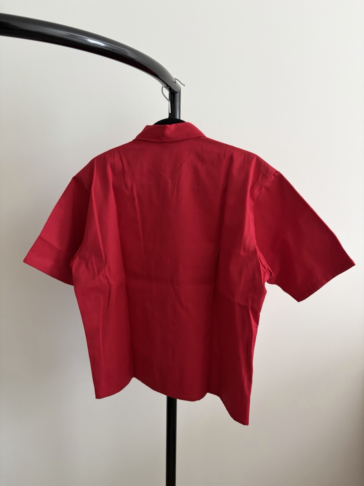 *** Japan Exclusive *** Ben Davis Short Sleeve Zip Up Shirt – Red