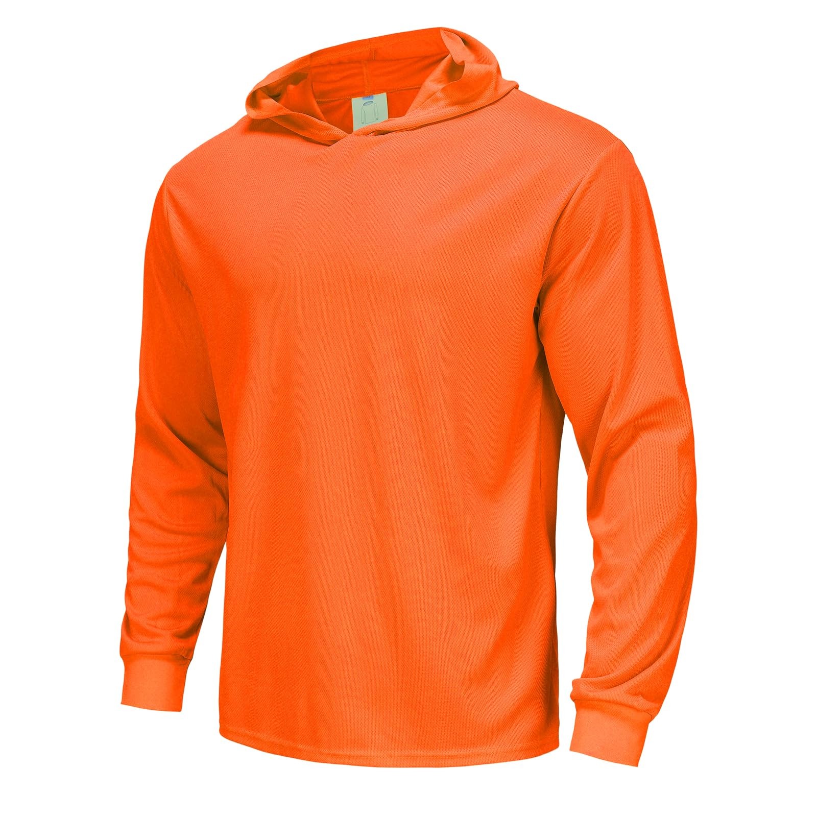 Meiosuns High Visibility Quick Dry Safety Shirt with Hood Hi Vis Breathable M…