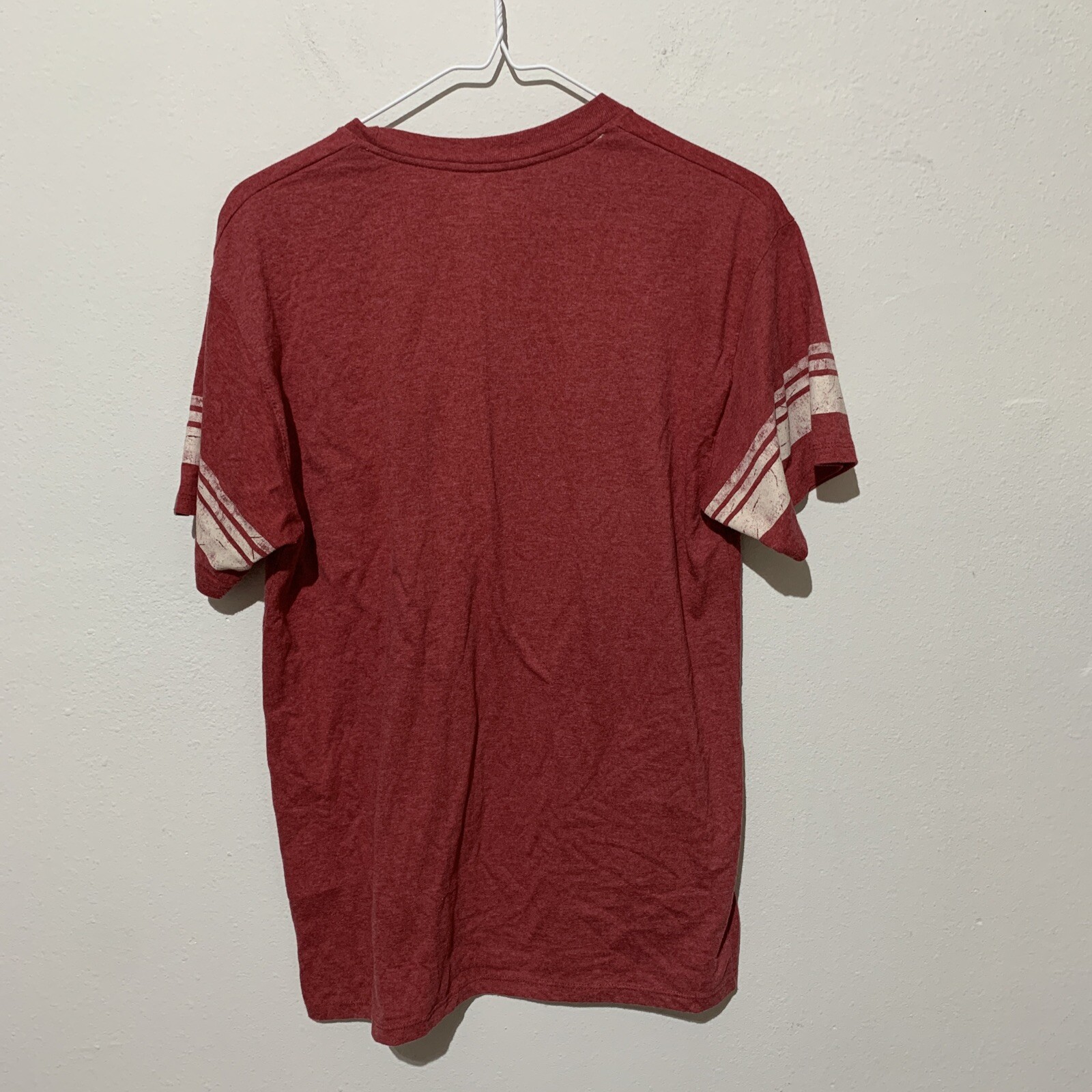 Champion Men’s Size Medium Red Short Sleeve Crew Neck T Shirt