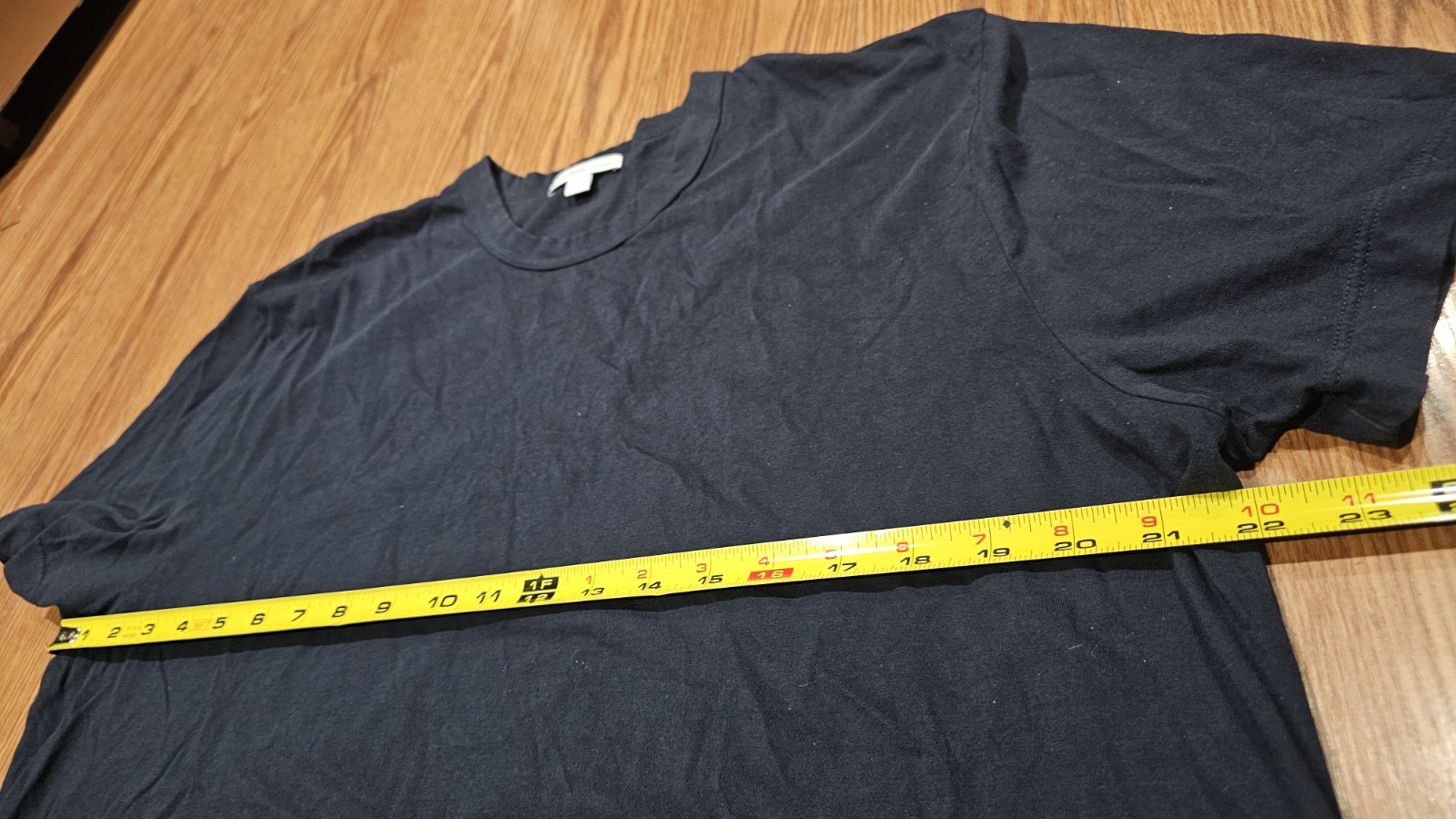 James Perse LA T-Shirt Crew Neck SZ. 4 (=XL) 100% Combed Cotton ~ Minimalist USA