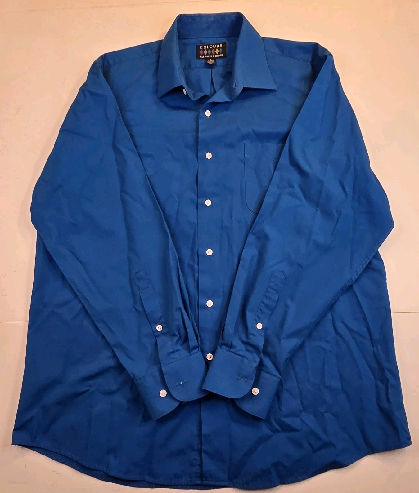 Alexander Julian Colours Royal Blue Large Cotton 100% machine wash