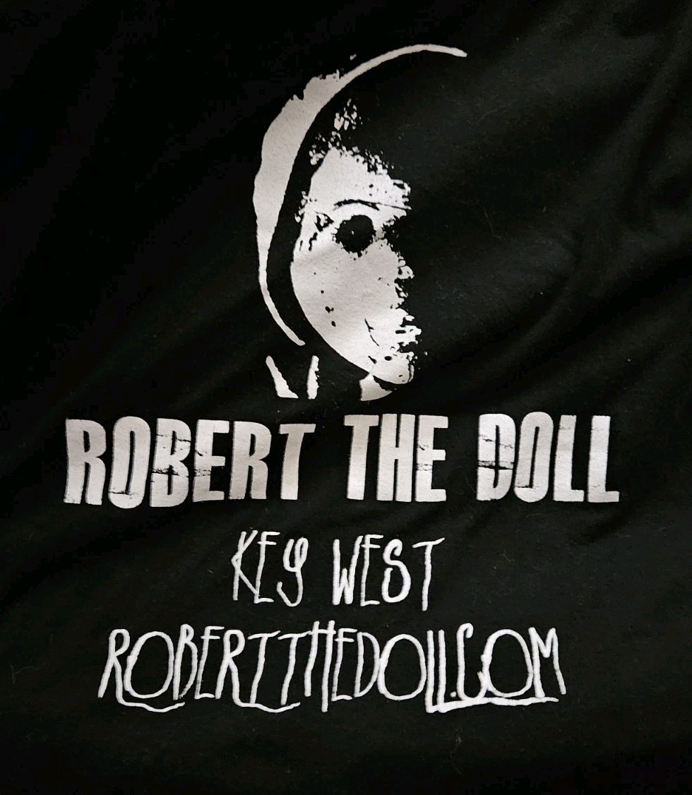 ROBERT THE DOLL Key West FL Tee Shirt XL Short Sleeve Black
