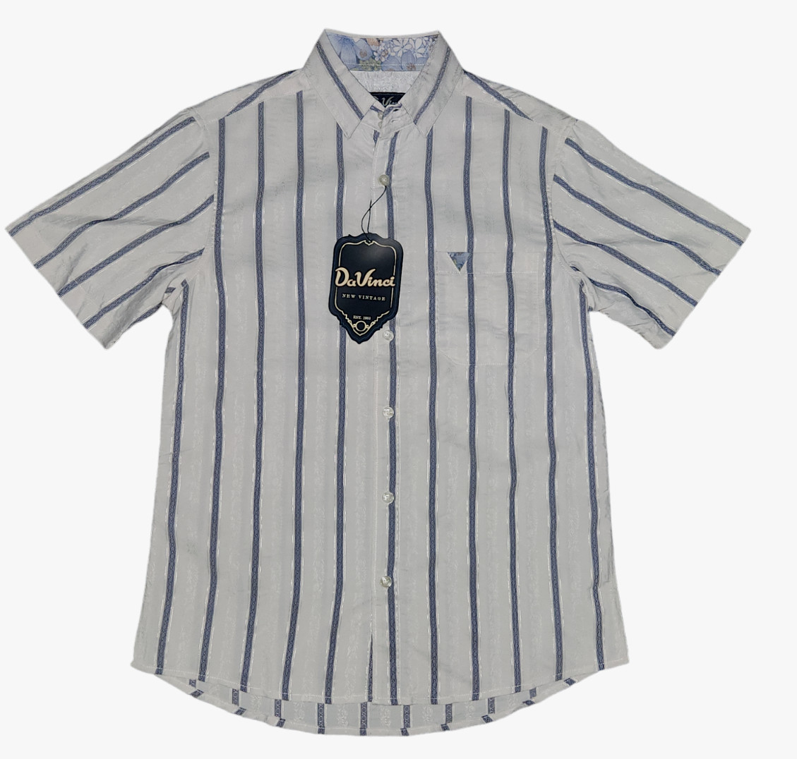 Men’s Shirt Button Down Clifford Shirt-“DaVinci”-100% Cotton-NWT Org $49.50